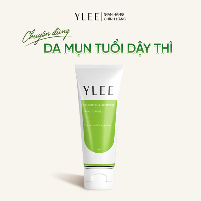 Sữa rửa mặt Ylee cho da mụn và da mụn tuổi dậy thì